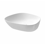 Umyvadlo Cersanit Kontra 48 na desku bílé matné nepravidelné, K682-011