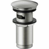 Výpust umyvadlová Cersanit celokovová nikl 5/4" CLICK‑CLACK automatická univerzální, S951‑704