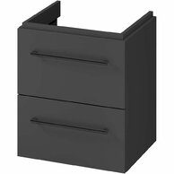 Skříňka Cersanit Larga 50 pod umyvadlo antracitová, S164-035