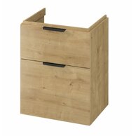 Skříňka Cersanit City 60 pod umyvadlo dub, S584-119