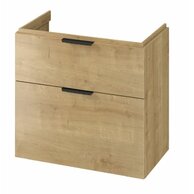 Skříňka Cersanit City 80 pod umyvadlo dub, S584-120