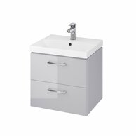 Skříňka Cersanit Lara 50 s umyvadlem City šedá set 968 DSM, S801-215-DSM