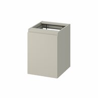 Skříňka Cersanit Moduo 40 s košem na prádlo kašmír, S590-114