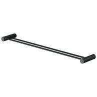 Věšák Cersanit Zen na ručník dvojitý černý, S951-885