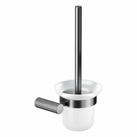 WC štětka Cersanit Zen závěstná černá gun metal, S951-900