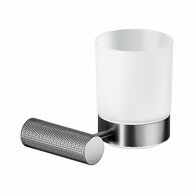 Kelímek Cersanit Zen nástěnný černý gun metal, S951-904