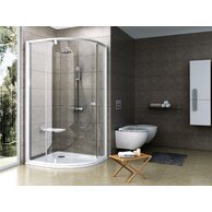 Sprchový kout Ravak Pivot PSKK3 90x90 třídílný čtvrtkruhový, bílá/transparentní, 37677101Z1