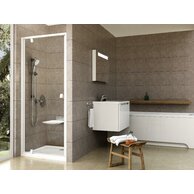 Sprchové dveře Ravak Pivot PDOP1 80 jednodílné, bílá/transparent, 03G40101Z1