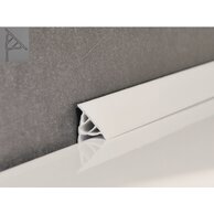 Krycí lišta Ravak v délce 1100/10 mm, bílá, XB451100001