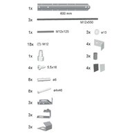 Panelkit Ravak Rosa sada univerzální, B23000100N