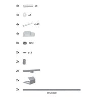 Panelkit čelní Ravak City sada čelní, B23600000N