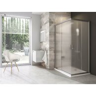 Sprchový kout Ravak Blix BLRV2K/BLRV2K 90x120 rohový, satin/grape