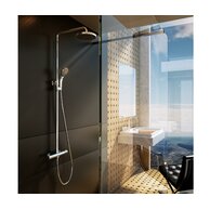 Sprchová souprava Ravak Termo posuvná s termostatickou baterií, se sprchovým setem, chrom, X070058