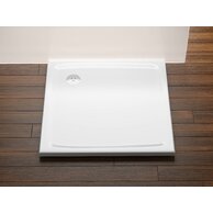 Sprchová vanička Ravak Perseus Pro Flat 80x80 rohová čtvercová, bílá, XA034411010