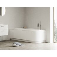 Vana Ravak Chrome 170x75 rohová, bílá, levá, CA31000000