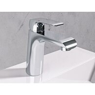 Baterie Ravak Flat umyvadlová, stojánková 151 mm, bez výpusti, chrom, X070118