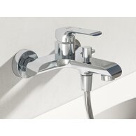 Baterie Ravak Flat vanová nástěnná, bez sprchového setu, chrom, X070119 Baterie Ravak Flat vanová nástěnná, bez sprchového setu, chrom, X070119