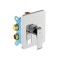 Baterie Ravak Flat vanová sprchová podomítková 1-cestná, bez tělesa, chrom, X070124