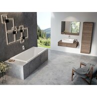 Vana Ravak Formy 02 slim 180x80 obdélníková, bílá, C891300000