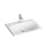 Umyvadlo Ravak Balance 80 nábytkové, s otvorem pro baterii, bez přepadu, bílá, XJX01280000