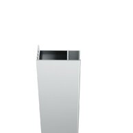 Ustavovací profil Chrome k prodloužený, satin CNPS, E778801U19400