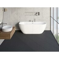 Baterie Ravak Puri vanová, stojánková 3-otvorová, se sprchovým setem, chrom, X070142