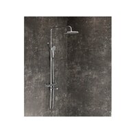 Sprchová souprava Ravak vanová posuvná netermostatická s výtokem a sprchovým setem, chrom, X07P642