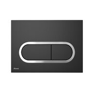 WC tlačítko Ravak Chrome, černé, X01797 WC tlačítko Ravak Chrome, černé, X01797