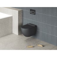 WC Ravak Uni Chrome RimOff závěsné, černá, X01794