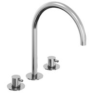 Baterie Ravak Espirit ES 018.00 umyvadlová, stojánková 3-otvorová 270 mm, bez výpusti, chrom, X070195