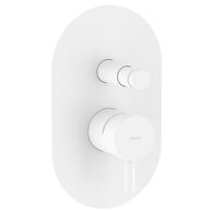 Baterie Ravak Espirit ES 061.00 podomítková 2-cestná, s tělesem, bílá mat, X070247 Baterie Ravak Espirit ES 061.00 podomítková 2-cestná, s tělesem, bílá mat, X070247