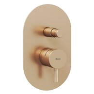 Baterie Ravak Espirit ES 061.00 podomítková 2-cestná, s tělesem, růžové zlato, X070358 Baterie Ravak Espirit ES 061.00 podomítková 2-cestná, s tělesem, růžové zlato, X070358