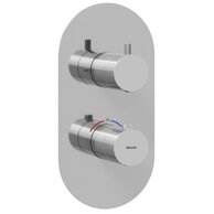 Baterie Ravak Espirit ES 063.00 podomítková, termostatická 2-cestná, bez tělesa, chrom, X070206