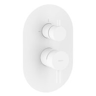 Baterie Ravak Espirit ES 065.00 RB E podomítková 2-cestná, bez tělesa, bílá mat, X070251 Baterie Ravak Espirit ES 065.00 RB E podomítková 2-cestná, bez tělesa, bílá mat, X070251