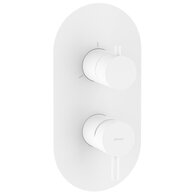 Baterie Ravak Espirit ES 068.00 RB F podomítková 3-cestná, bez tělesa, bílá mat, X070246 Baterie Ravak Espirit ES 068.00 RB F podomítková 3-cestná, bez tělesa, bílá mat, X070246