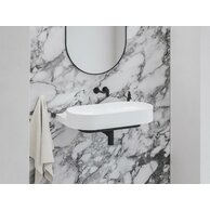 Baterie Ravak Eleganta EL 019.00 umyvadlová podomítková, bez tělesa, černá mat, X070292