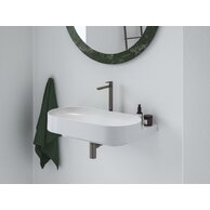 Baterie Ravak Eleganta EL015.00 umyvadlová, stojánková 335 mm, bez výpusti, grafit, X070328