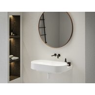 Baterie Ravak Eleganta EL 019.00 umyvadlová podomítková, bez tělesa, grafit, X070329