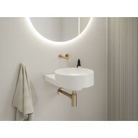 Baterie Ravak Eleganta EL 019.00 umyvadlová podomítková, bez tělesa, růžové zlato, X070366