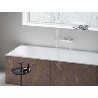 Baterie Ravak Eleganta EL022.00 vanová nástěnná, bez sprchového setu, bílá mat, X070256 Baterie Ravak Eleganta EL022.00 vanová nástěnná, bez sprchového setu, bílá mat, X070256