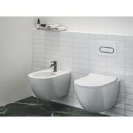 Baterie Ravak Eleganta EL 056.00 bidetová, stojánková 130 mm, bez výpusti, grafit, X070332