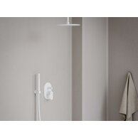 Baterie Ravak Eleganta EL 061.00 podomítková 2-cestná, s tělesem, bílá mat, X070261