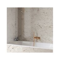 Baterie Ravak Eleganta EL 068.00 RB D podomítková 3-cestná, bez tělesa, se sprchovým setem, růžové zlato, X070370