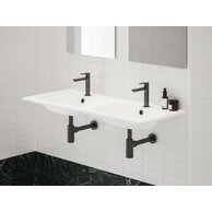 Baterie Ravak Eleganta EL012.00 umyvadlová, stojánková 170 mm s funkcí BeCool, bez výpusti, grafit, X070412