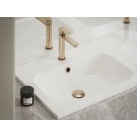 Krytka přepadu Ravak pro umyvadlo růžovo zlatá, X01833