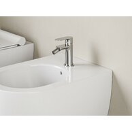 Baterie Ravak Chrome II bidetová, stojánková 135 mm, bez výpusti, chrom, X070453 Baterie Ravak Chrome II bidetová, stojánková 135 mm, bez výpusti, chrom, X070453