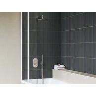 Baterie Ravak Chrome II podomítková, termostatická 3-cestná, bez tělesa, chrom, X070457