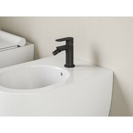 Baterie Ravak Chrome II bidetová, stojánková 135 mm, bez výpusti, černá, X070465