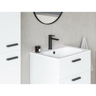 Umyvadlo Ravak Chrome Slim 70 nábytkové, s otvorem pro baterii, s přepadem, bílá, XJG01170001