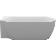 Vana Ravak Freedom Corner II Tec 175x86 oválná akrylátová volně stojící, smoke grey/bílá, krytka odtoku bílá, levá, CC91500000